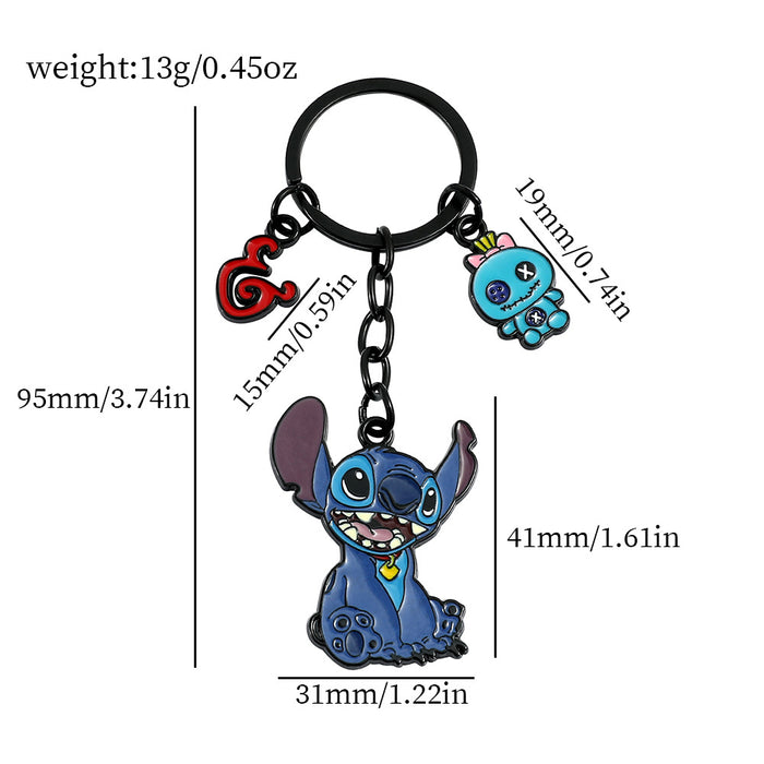 Wholesale Cute Cartoon Keychain School Bag Pendant JDC-KC-ShaoH007