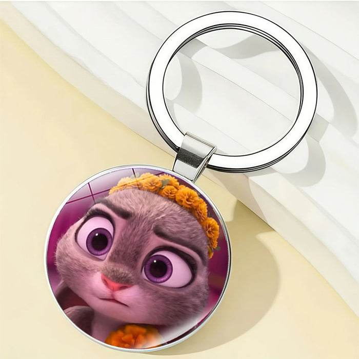 Wholesale Time Gem  Cartoon Keychain