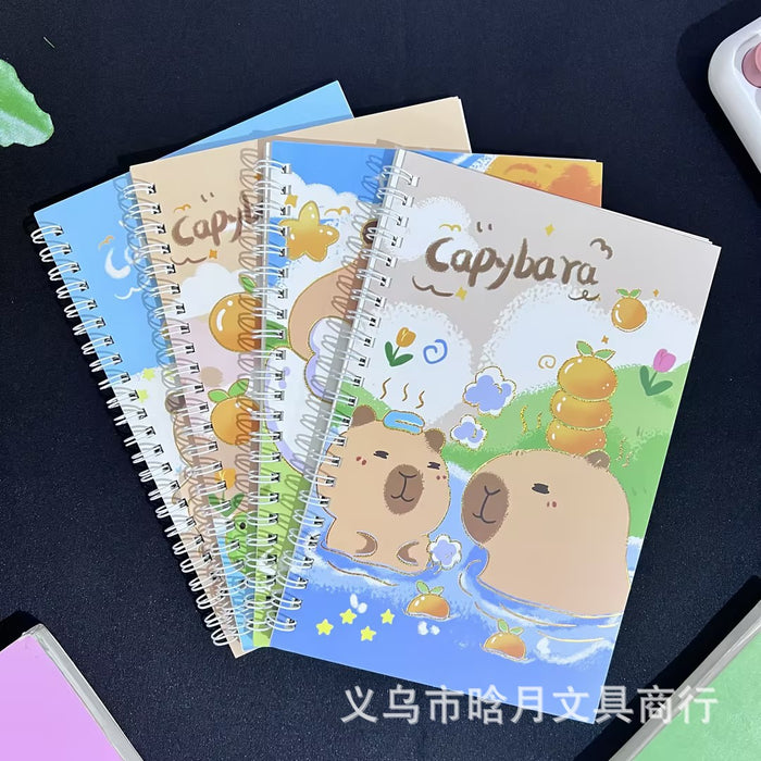 Wholesale Coil Cartoon Portable Planner Diary Notebook