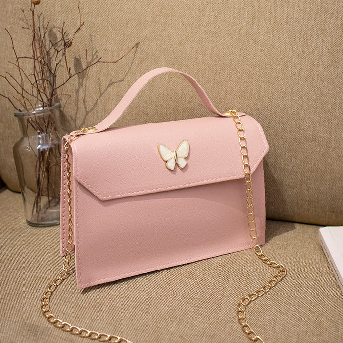 Wholesale Bag New Women's Simple Hand-held Small Square Bag Versatile Shoulder Bag Women's Crossbody Small Bag JDC-SD-XJ006