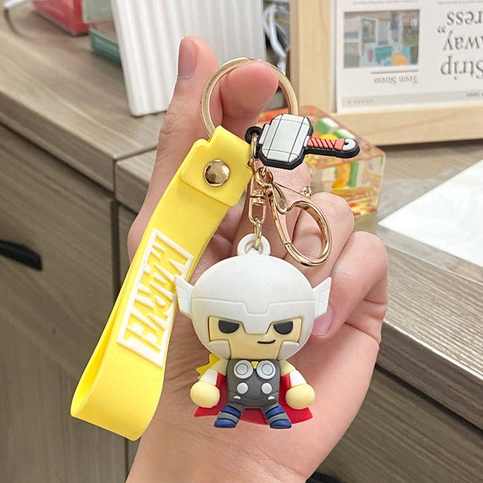 Wholesale Cartoon Doll Silicone Keychain JDC-KC-Benxin033