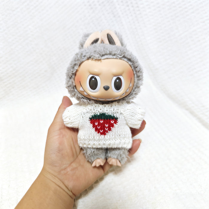 Wholesale Christmas PVC plush doll clothing keychain button sweater clothing accessories