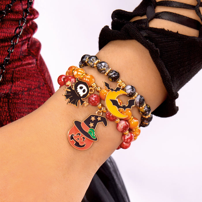 Wholesale  Bracelet  Pumpkin Pendant Beaded Bracelet