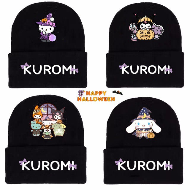 Wholesale Student Cartoon Cute Printed Woolen Hat JDC-FH-Jiar002