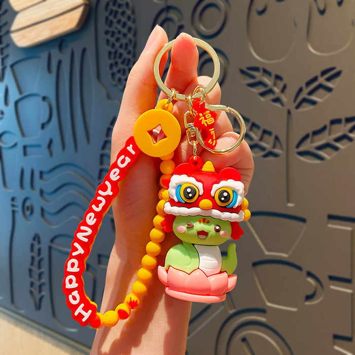 Wholesale  Snake Keychain  Snake Pendant Zodiac Snake Doll Pendant