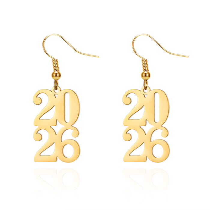 Wholesale Stylish stainless steel earrings and earrings  holiday gifts