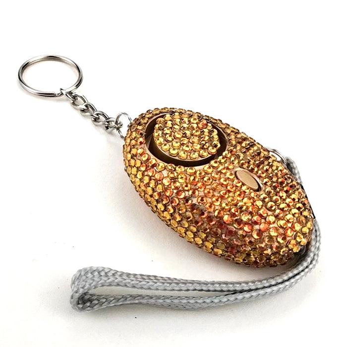 Wholesale Diamond Studded Personal Safety Alarm Chic Purple Fashion Accessory For Gift And Boutique Resale