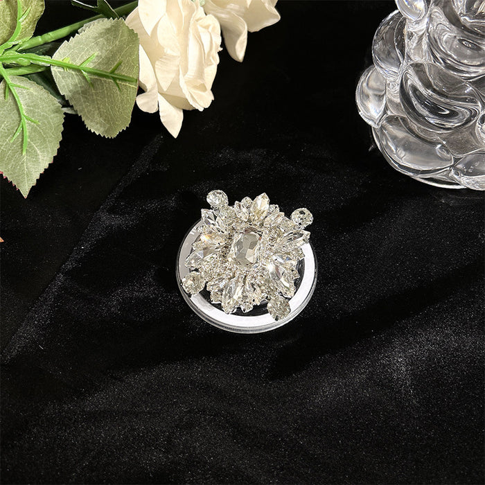 Wholesale Rhinestone Magnetic Phone Ring Holder Retractable Stand