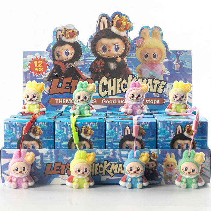 Wholesale 12pcs Doll Random doll toy cute flocking doll