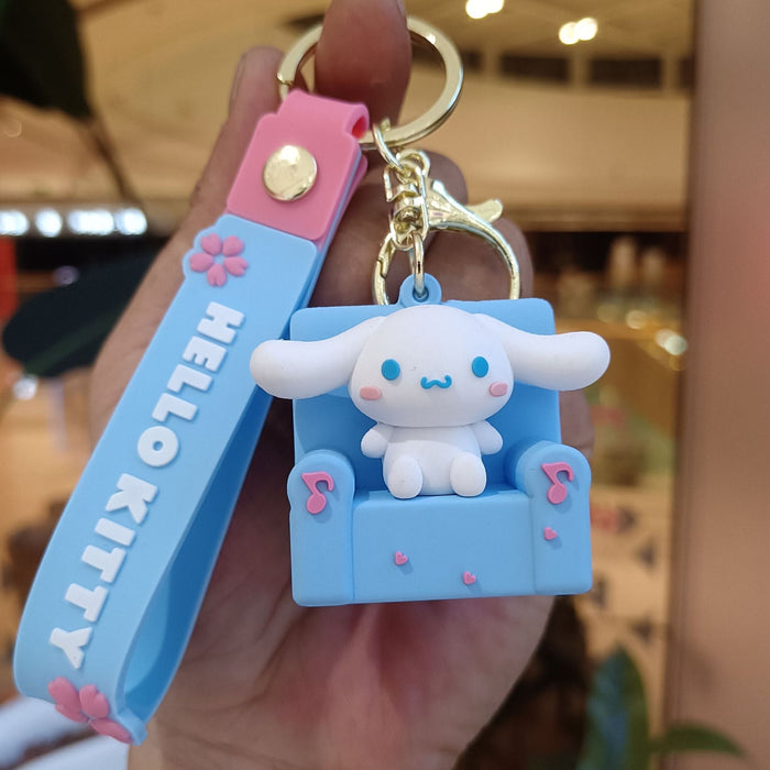 Wholesale PVC Cartoon Doll Keychain JDC-KC-KuangK006