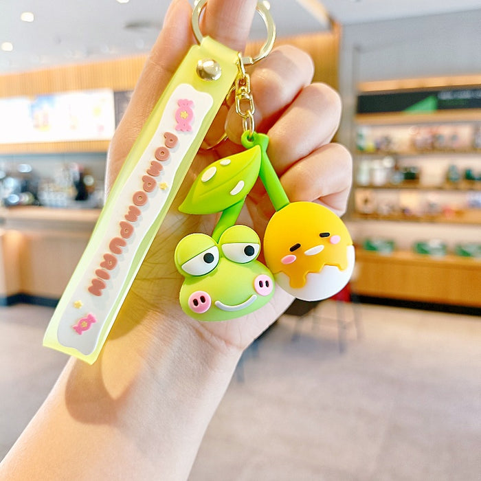 Wholesale Cartoon Doll Silicone Keychain JDC-KC-MingT267