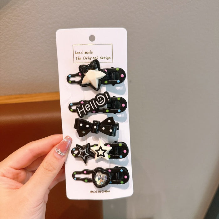 Wholesale Children' s Sweet and Cool Set Hair Clips