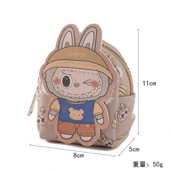 Wholesale New Cute and Fashionable Baby Wallet Keychain Cartoon Doll Keybag Earphone Storage Bag