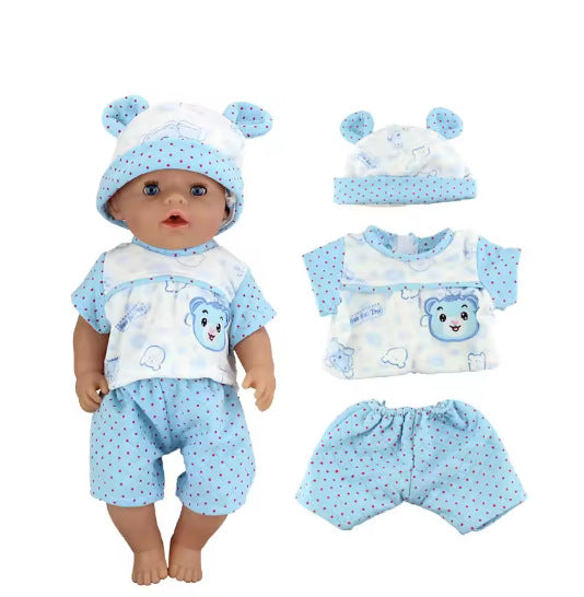 Wholesale Doll Clothes Crown Elephant Three-Piece Set Doll Accessories Doll Clothes