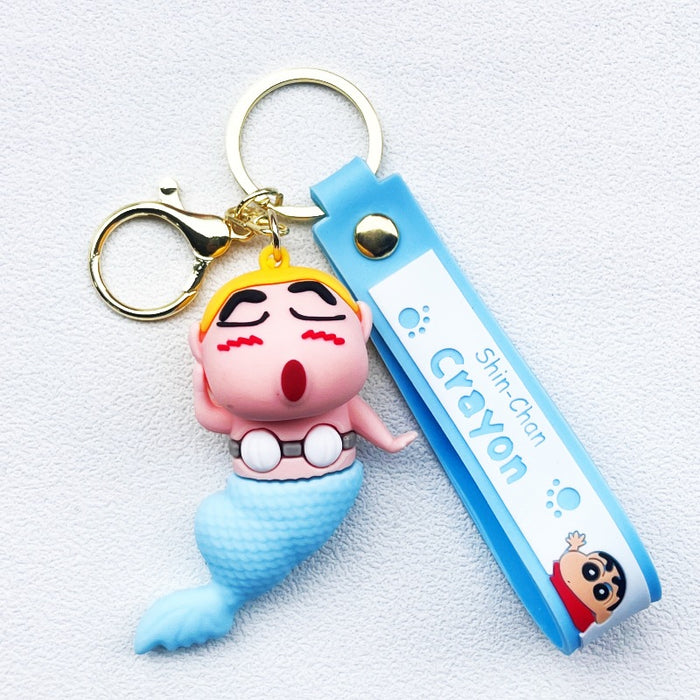 Wholesale PVC Cartoon Doll Keychain JDC-KC-WuYi148