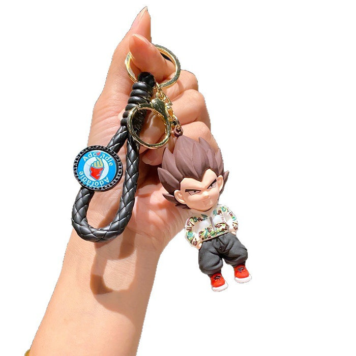 Wholesale Anime PVC Keychain Cute Figure Bag Charm And Car Key Accessory Decorative Gift