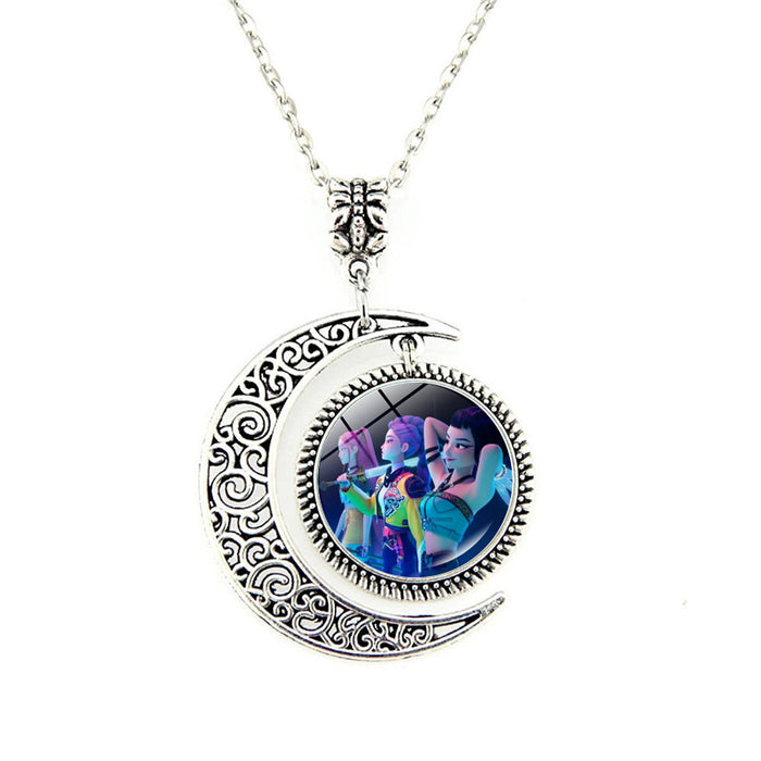 Wholesale Anime Cartoon Sweater Chain Necklace