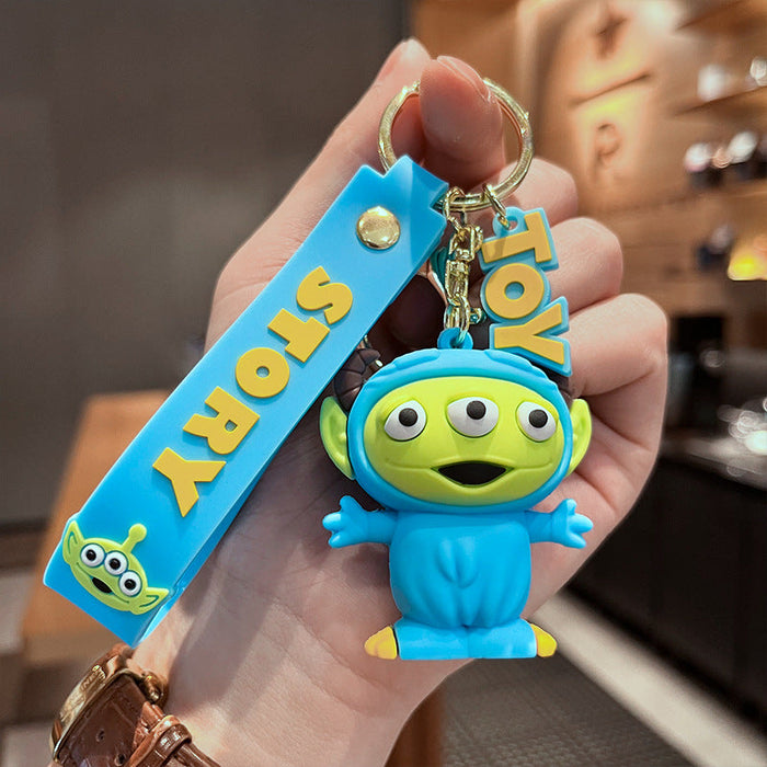 Wholesale silicone cute animation key chain （F） JDC-KC-YMeng019