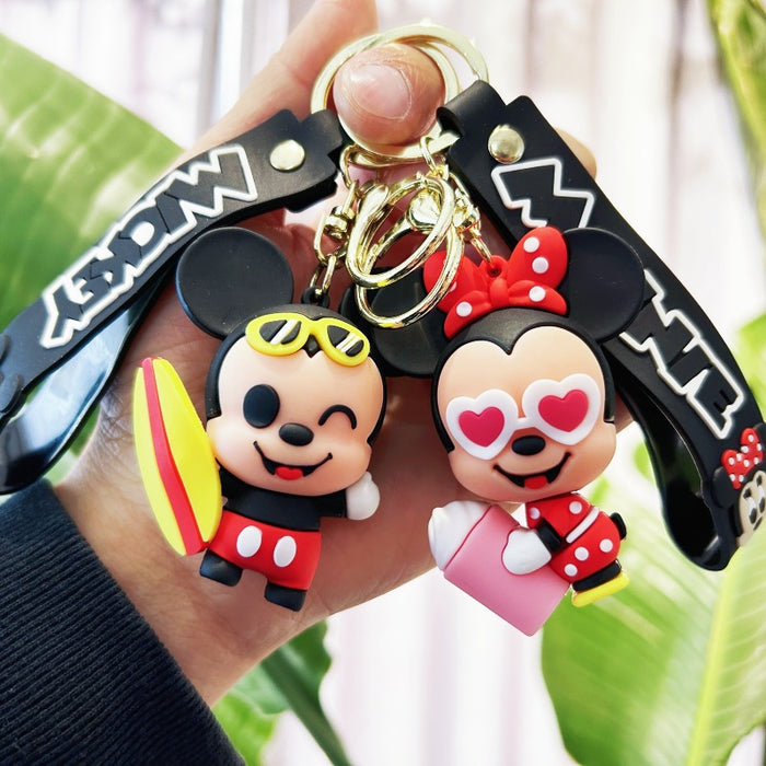 Wholesale PVC Cartoon Doll Keychain JDC-KC-WuYi127