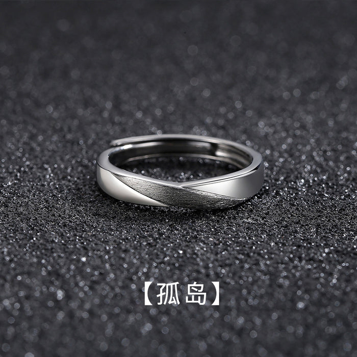 Wholesale Vintage Distressed Copper Men S Adjustable Stacking Rings Pixiu Möbius Design Everyday Fashion Accessory