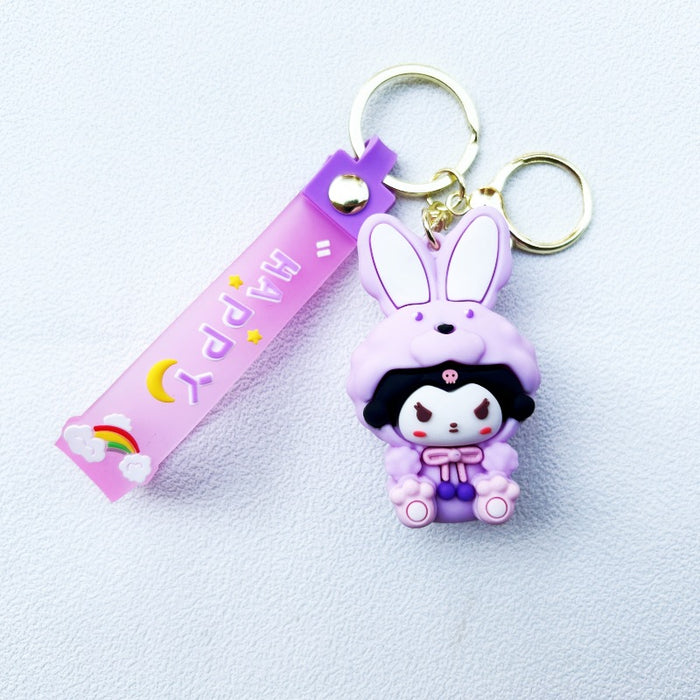 Wholesale PVC Cartoon Doll Keychain JDC-KC-WuYi216