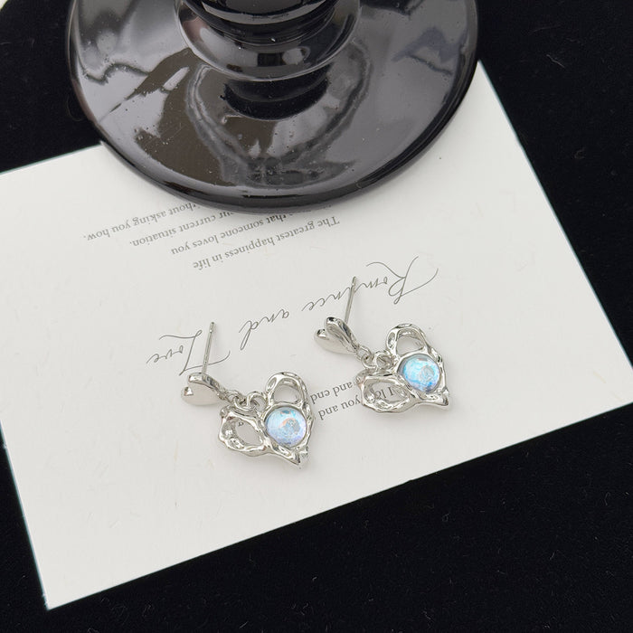 Wholesale Love Four Star Rose Heart Earnail Eardrops Versatile Earrings Love Retro