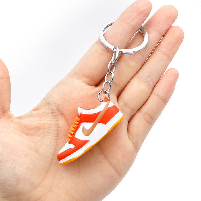 Wholesale PVC Basketball Shoe Model Keychain JDC-KC-QLPing016