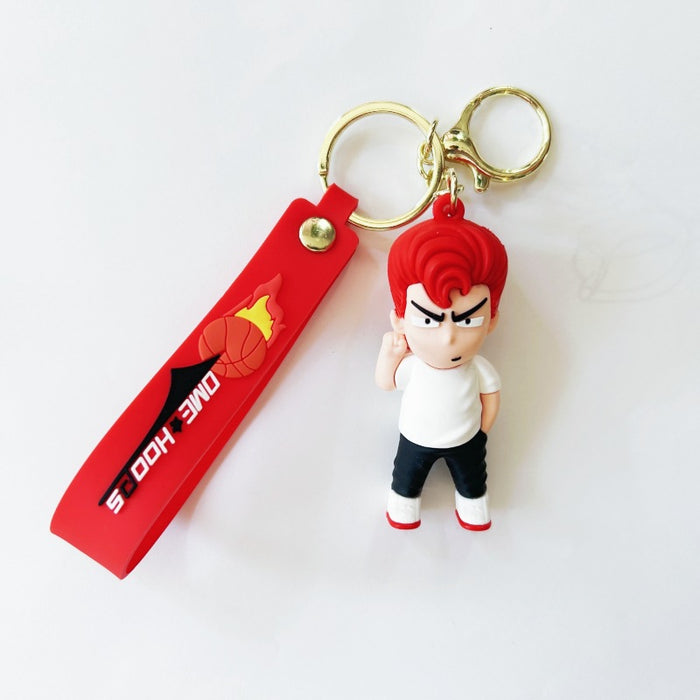 Wholesale PVC Cartoon Football Suit Doll Keychain JDC-KC-WuYi151