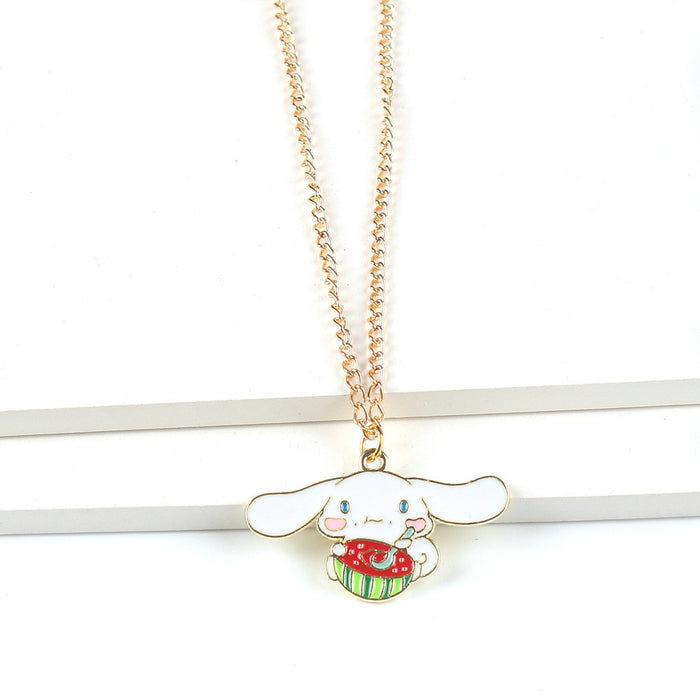 Wholesale Cartoon Alloy Pendant Necklace JDC-NE-FuYu016