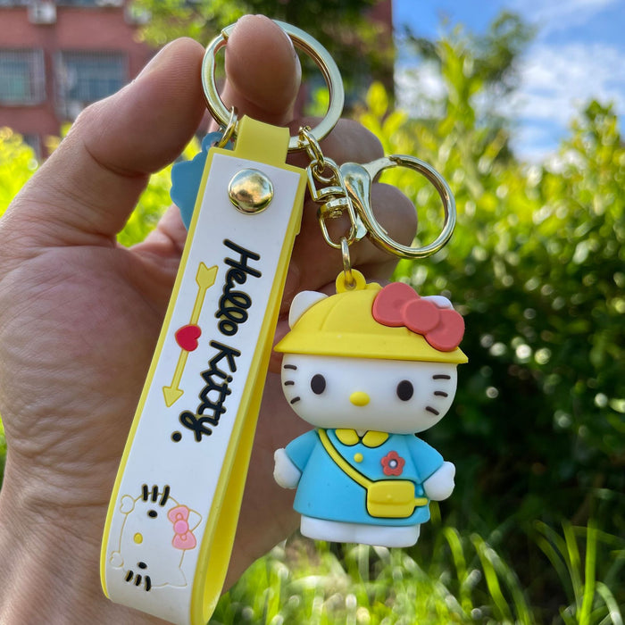 Wholesale Cute cartoon ornament, backpack pendant, car keychain, couple gift wholesale