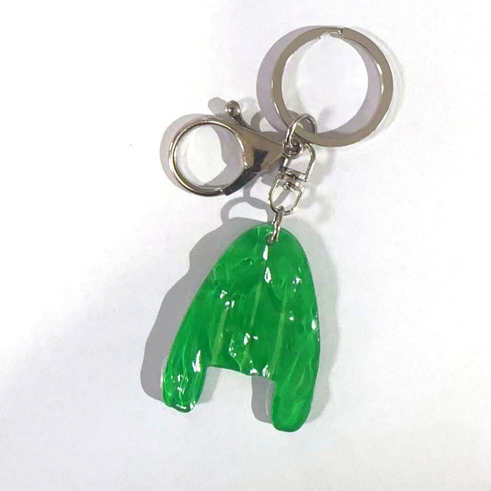 Wholesale Acrylic swimming pool keychain backpack creative pendant