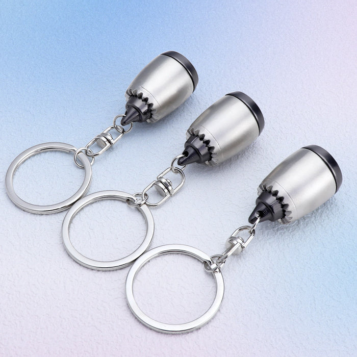 Wholesale Aircraft Engine Zinc Alloy Keychain JDC-KC-XunXin010