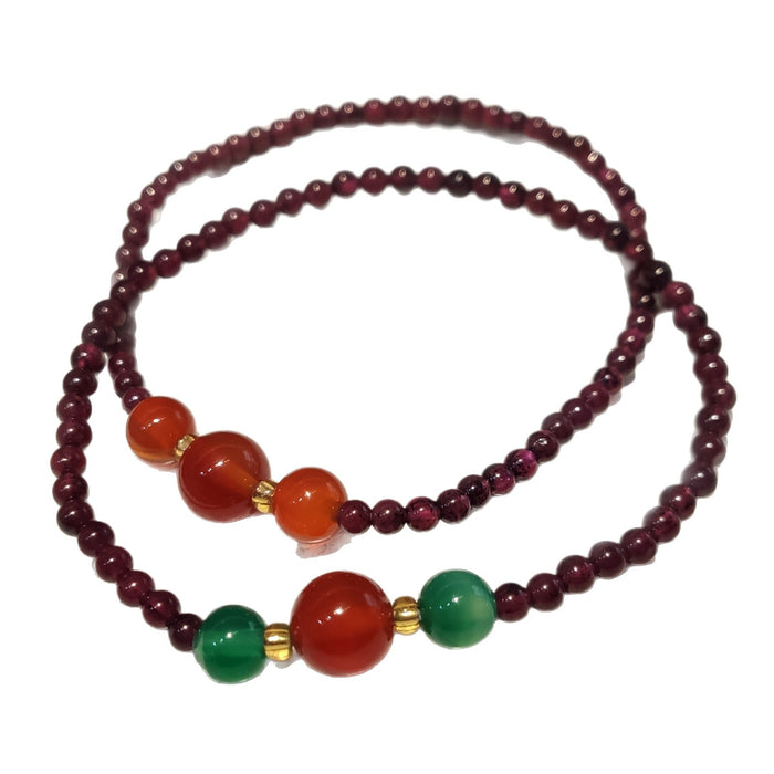Wholesale Natural garnet bracelet, new high-end design, niche design, bracelet, bracelet, bracelet, bracelet