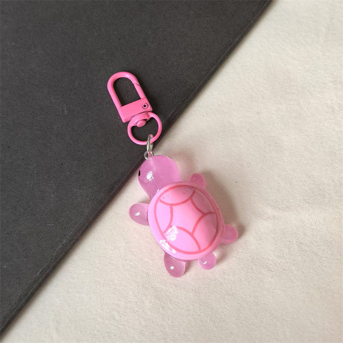 Wholesale Acrylic Luminous Turtle Keychain JDC-KC-HaoXi016