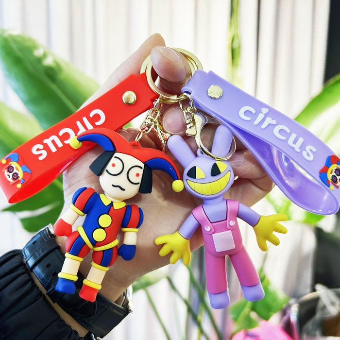 Wholesale PVC Cartoon Doll Keychain JDC-KC-WuYi158