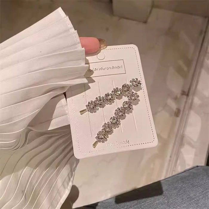 Wholesale Rhinestone Hairpin, Bobby Pin, Bangs Clip, Crystal Rhinestone, Side Clip