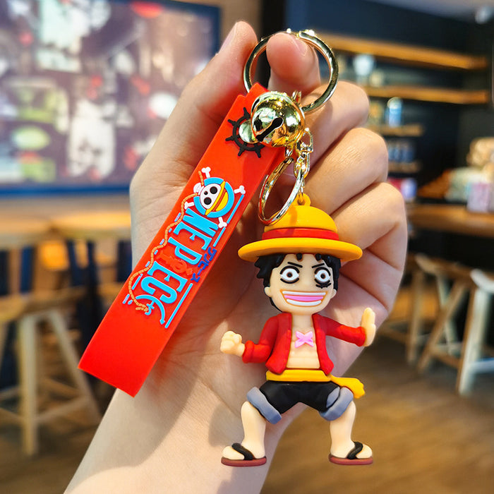 Wholesale Cartoon Doll Rubber Keychain JDC-KC-Tingm011