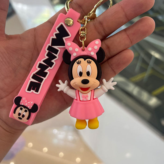 Wholesale PVC Cartoon Doll Keychain JDC-KC-XingS026