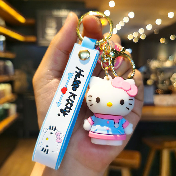 Wholesale Cartoon Doll Silicone Keychain JDC-KC-Tingm219