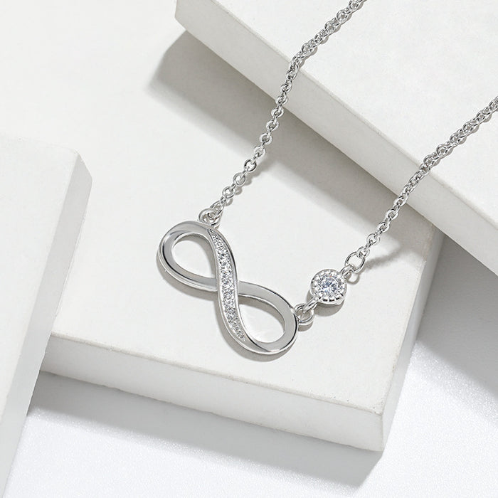 Wholesale Necklace  High-end Simple Moebius Infinite Symbol Necklace