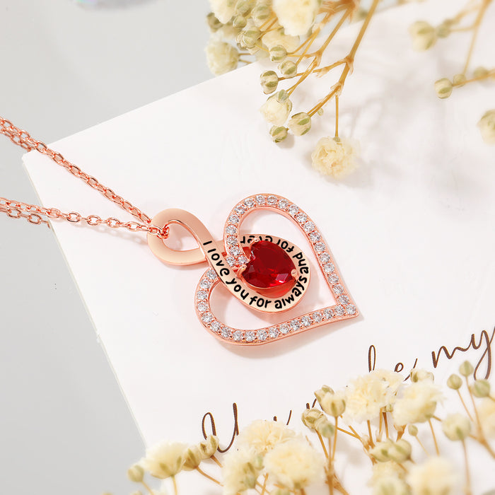 Wholesale Pendant Necklace Black Twelve Star Stone Love Necklace