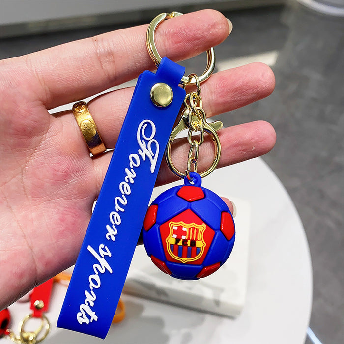 Wholesale PVC Football Keychain JDC-KC-NLu014