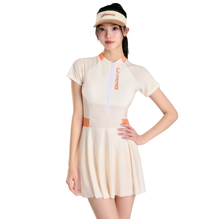 Wholesale Sports swimsuit one-piece skirt conservative hot spring swimsuit