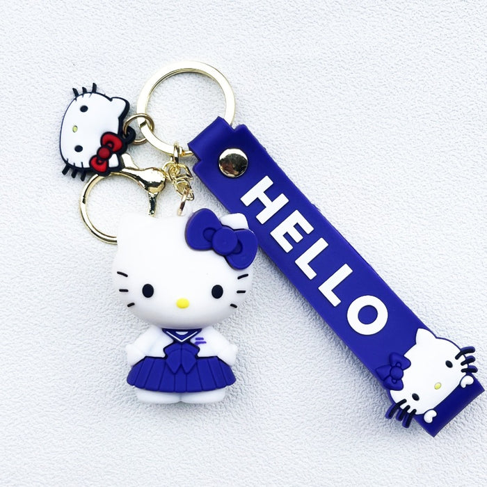 Wholesale PVC Cartoon Doll Keychain JDC-KC-WuYi160