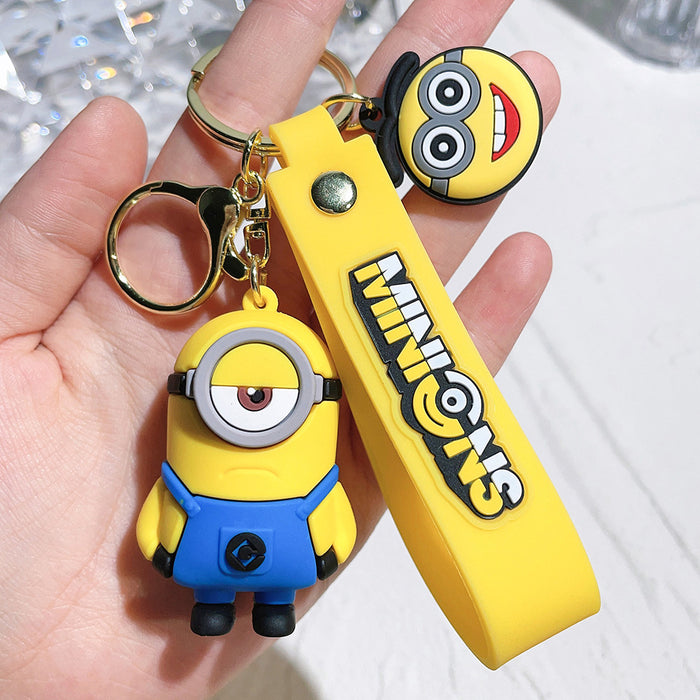 Wholesale Cartoon Silicone Doll Keychain JDC-KC-QiChao043