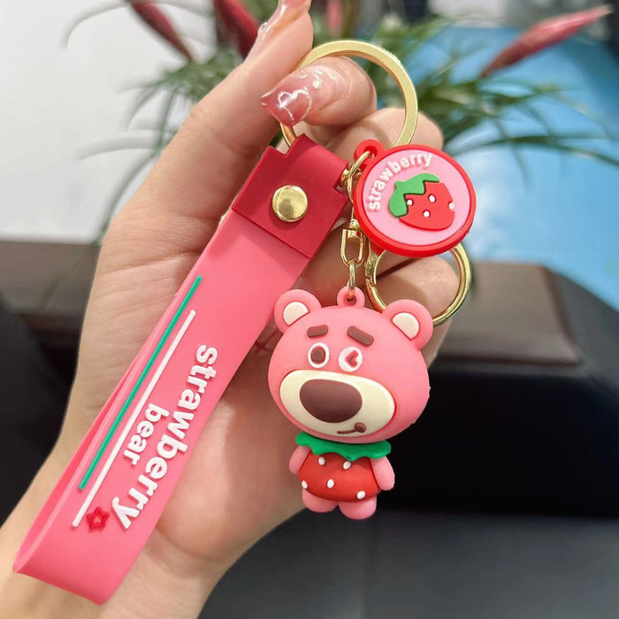 Wholesale Silicone Cartoon Doll Keychain JDC-KC-Shimin003