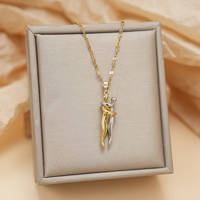 Wholesale Copper pendant necklace made of stainless steel