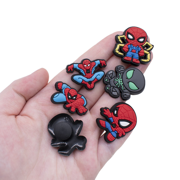 Wholesale Random 100pcs Cartoon Crocs Shoe Buckle JDC-SC-XiaoY006