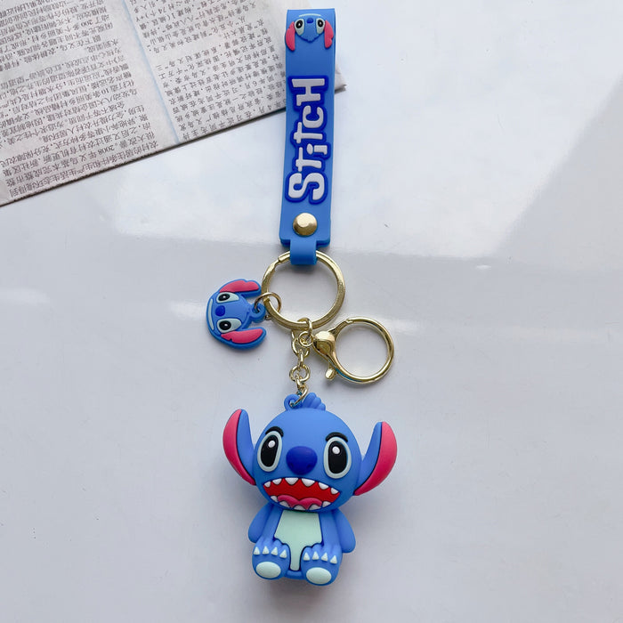 Wholesale Creative Doll Pvc Soft Keychain JDC-KC-JuShu028