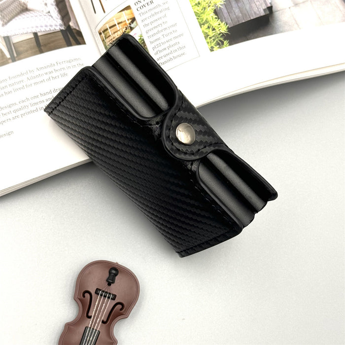 Wholesale Carbon Fiber Automatic Pop- Card Holder Modern Daily Wallet MOQ≥2